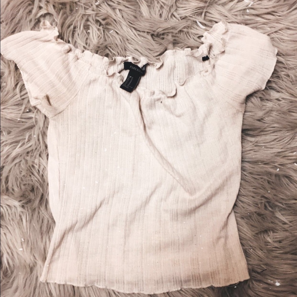 Off shoulder top